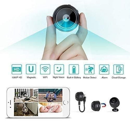 Mini Wireless WiFi Camera with Indoor Video Recorder