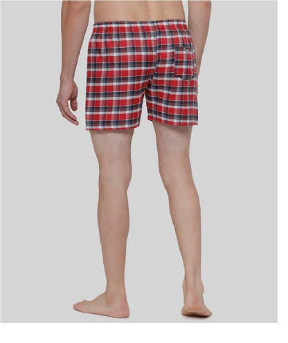 Fidato Men's Checkered Boxer/Shorts - Pack of 5 (FDMUBOXERPO5)