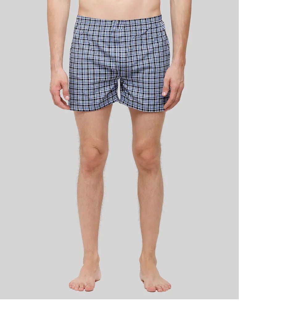 Fidato Men's Checkered Boxer/Shorts - Pack of 5 (FDMUBOXERPO5)