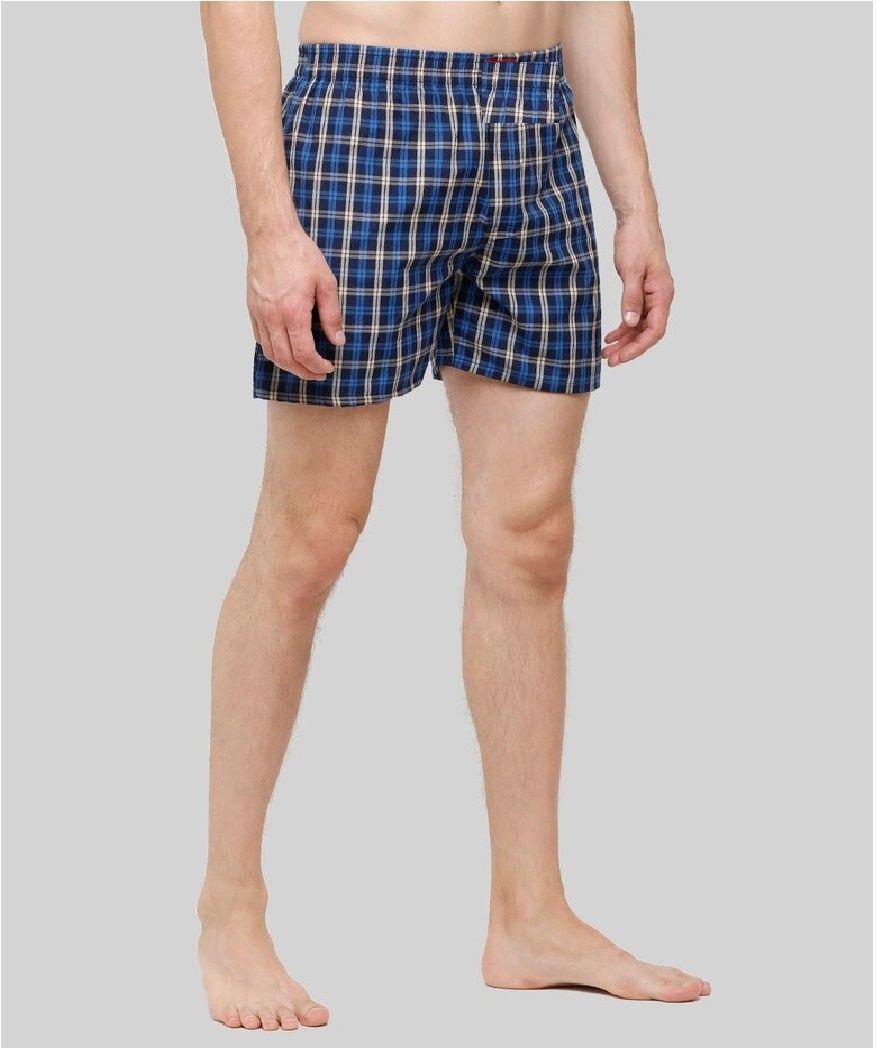 Fidato Men's Checkered Boxer/Shorts - Pack of 5 (FDMUBOXERPO5)